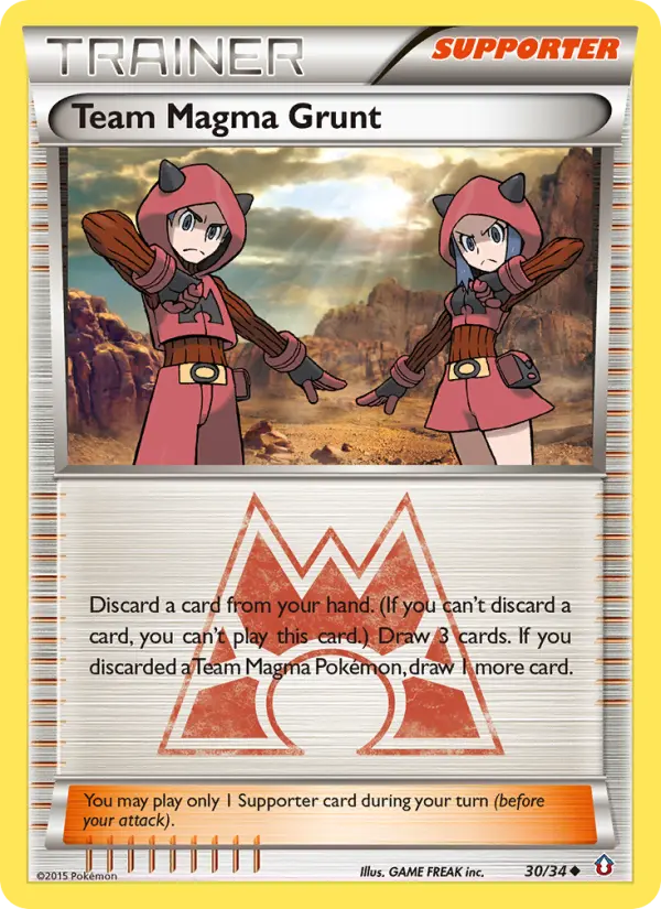 Team Magma Grunt, Double Crisis #30