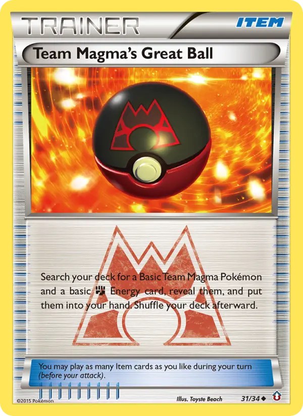Team Magma's Great Ball, Double Crisis #31