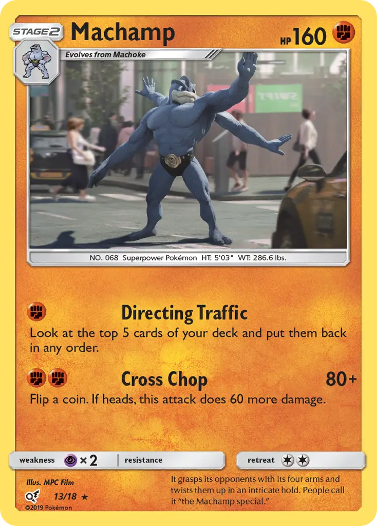 Machamp, Detective Pikachu #13