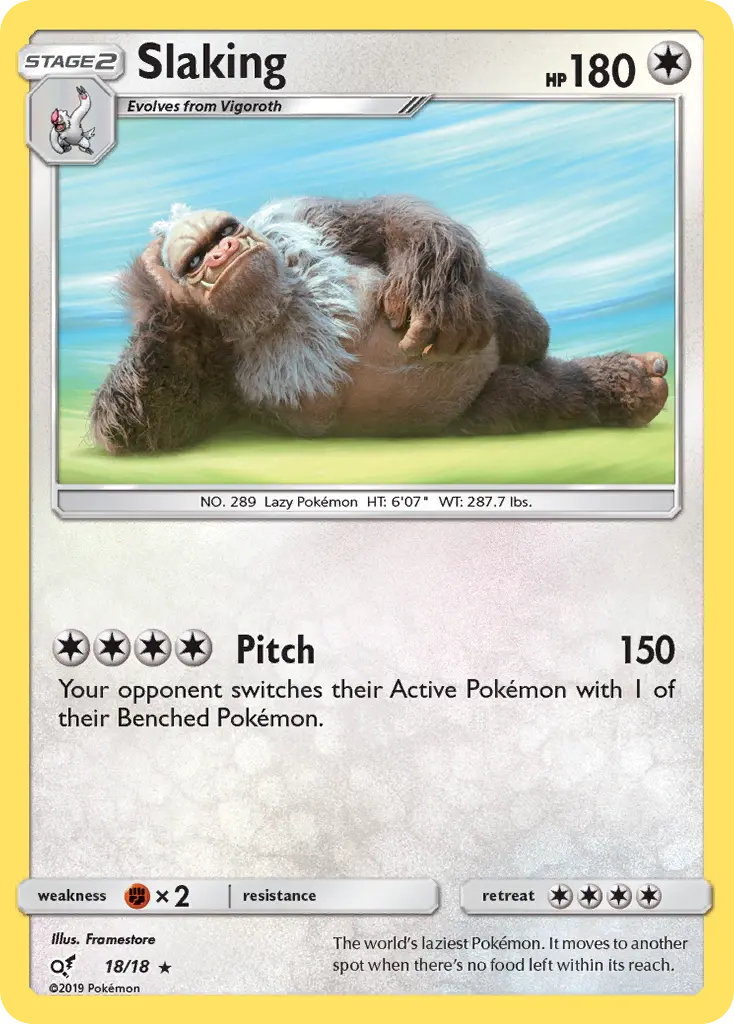 Slaking, Detective Pikachu #18