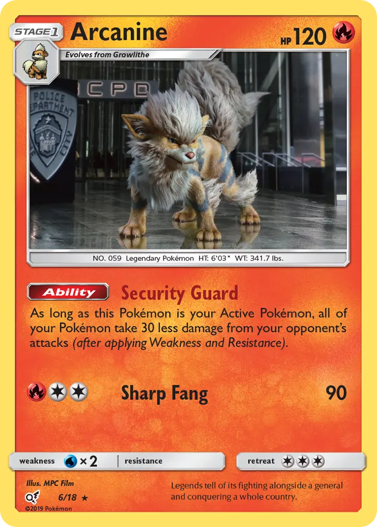 Arcanine, Detective Pikachu #6