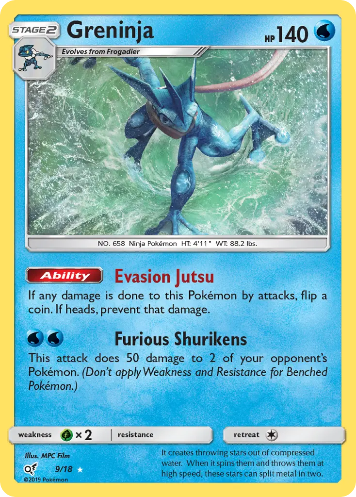 Greninja, Detective Pikachu #9