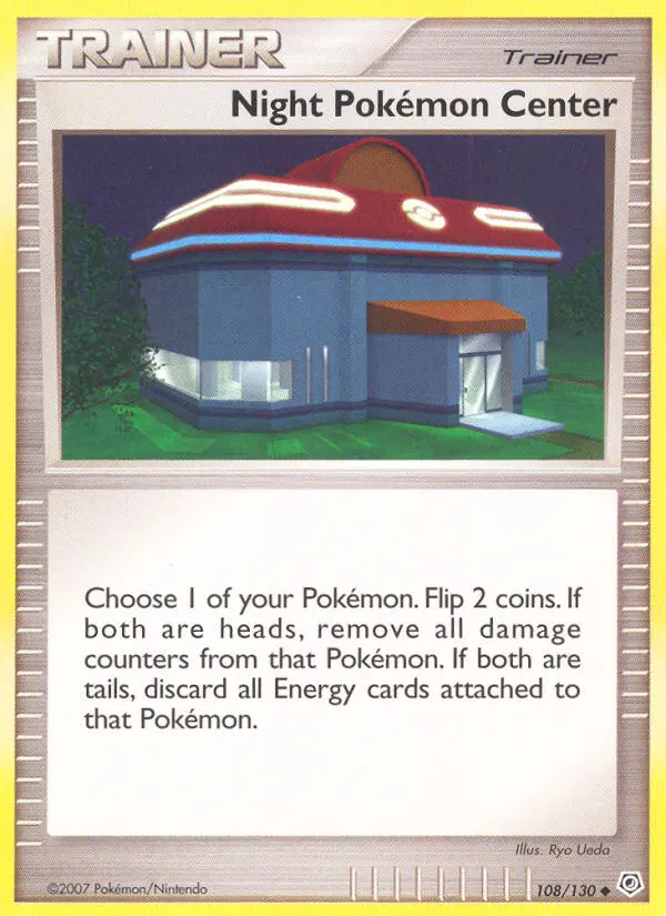 Night Pokémon Center, Diamond & Pearl #108