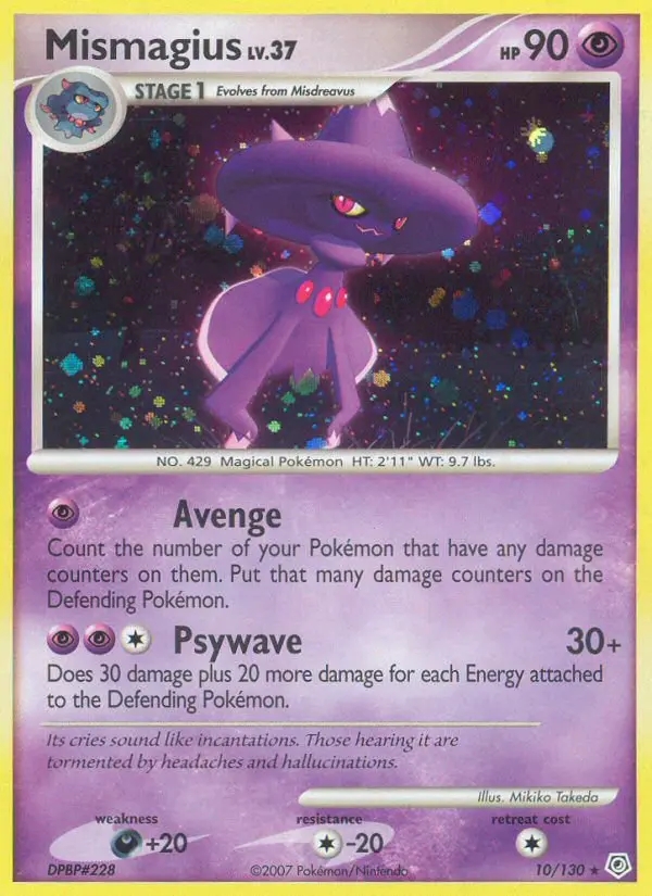Mismagius, Diamond & Pearl #10