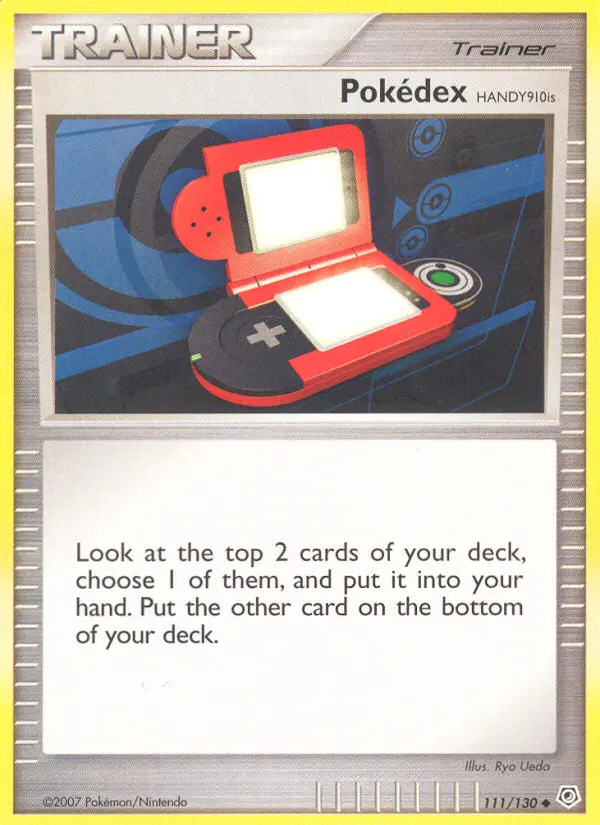 Pokédex HANDY910is, Diamond & Pearl #111