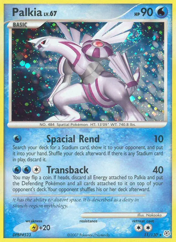 Palkia, Diamond & Pearl #11