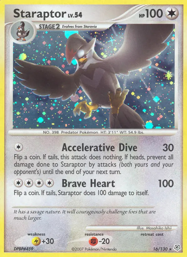 Staraptor, Diamond & Pearl #16