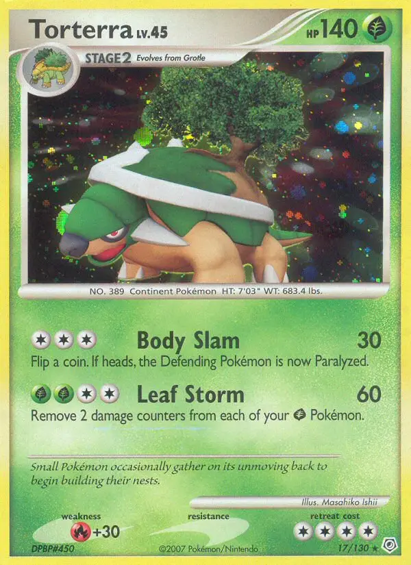 Torterra, Diamond & Pearl #17