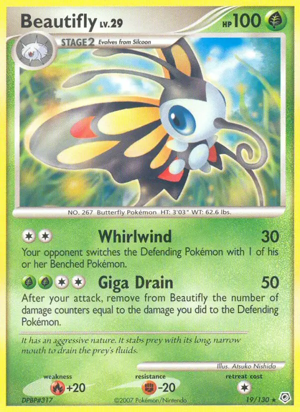 Beautifly, Diamond & Pearl #19