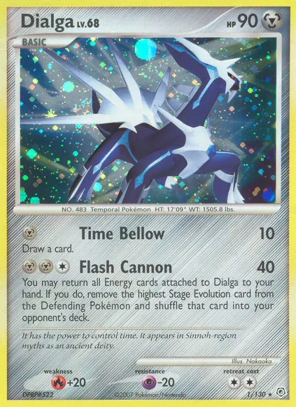 Dialga, Diamond & Pearl #1