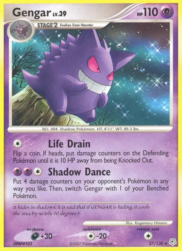 Gengar, Diamond & Pearl #27