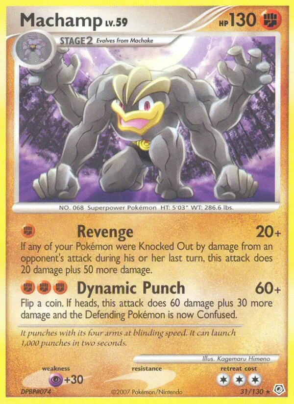 Machamp, Diamond & Pearl #31