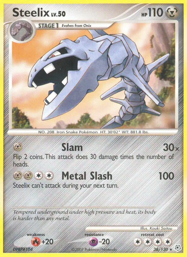 Steelix, Diamond & Pearl #38