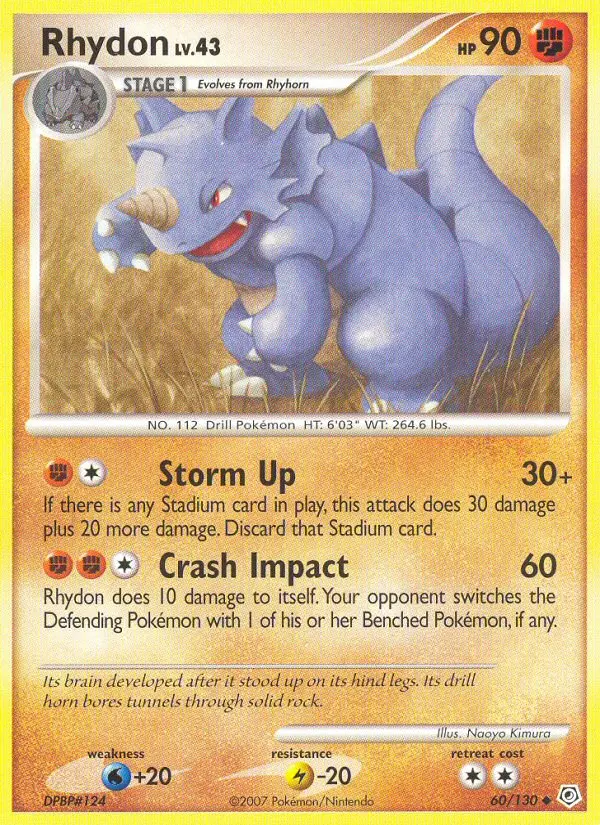 Rhydon, Diamond & Pearl #60