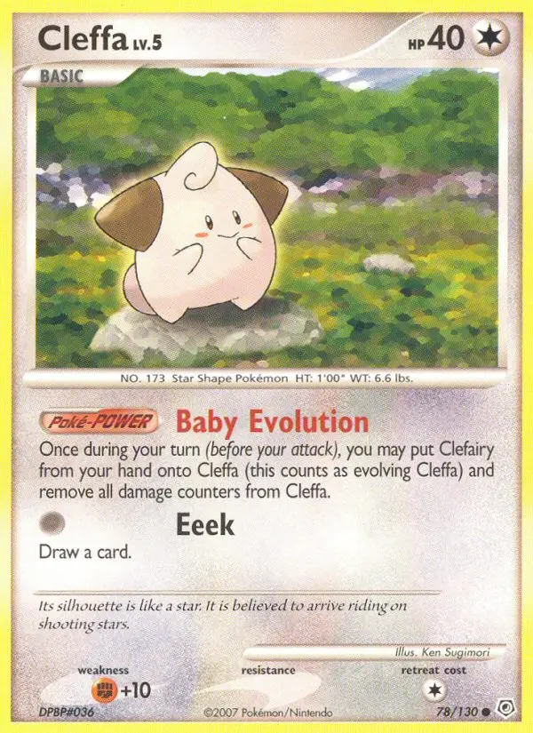 Cleffa, Diamond & Pearl #78