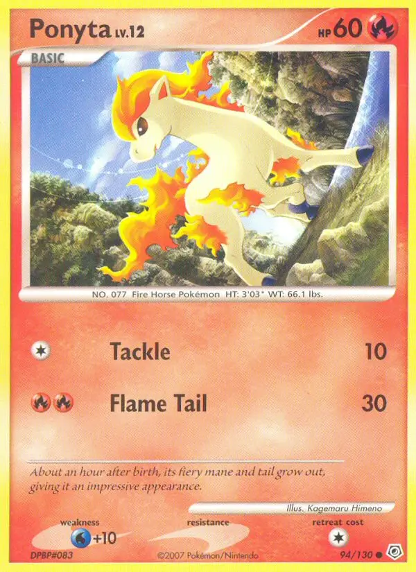 Ponyta, Diamond & Pearl #94