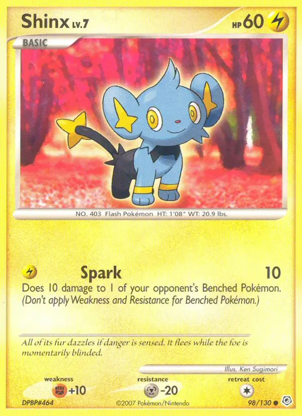 Shinx, Diamond & Pearl #98