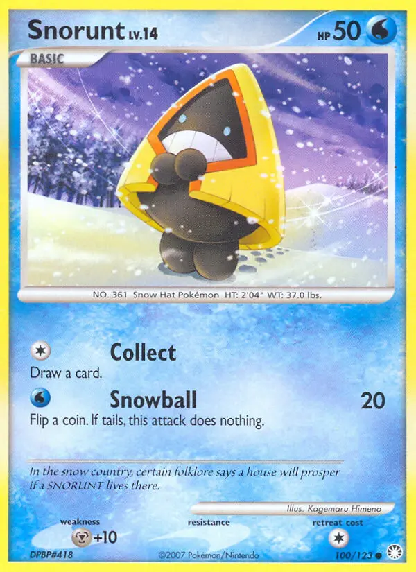 Snorunt, Mysterious Treasures #100