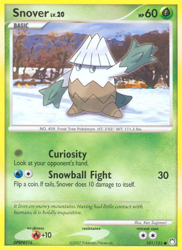 Snover, Mysterious Treasures #101