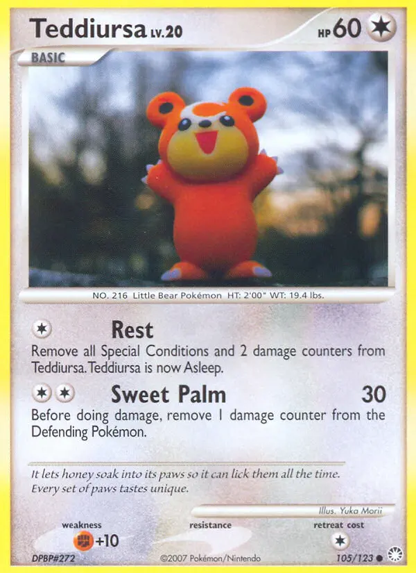 Teddiursa, Mysterious Treasures #105