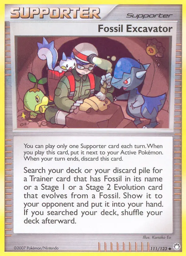 Fossil Excavator, Mysterious Treasures #111