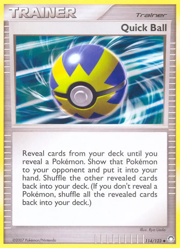 Quick Ball, Mysterious Treasures #114