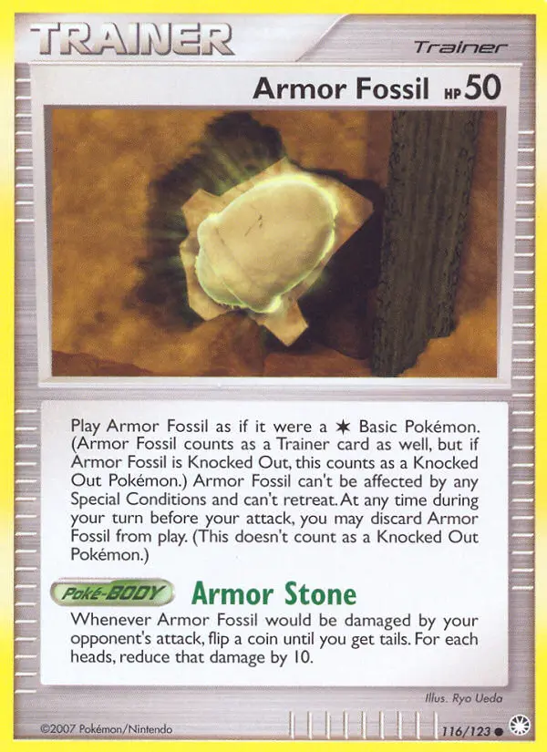 Armor Fossil, Mysterious Treasures #116