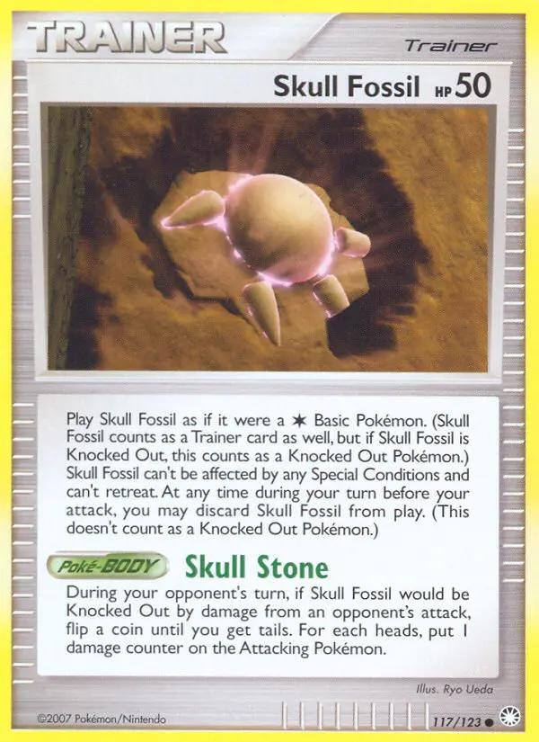 Skull Fossil, Mysterious Treasures #117