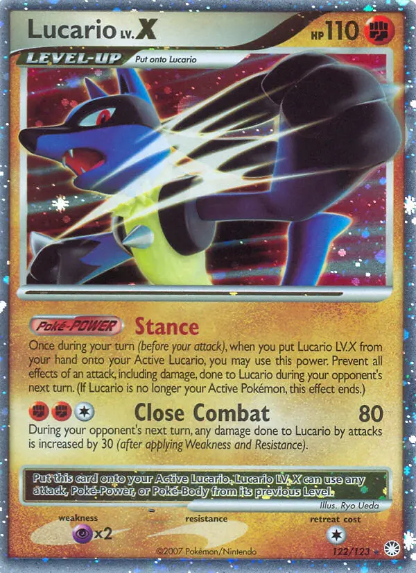 Lucario, Mysterious Treasures #122