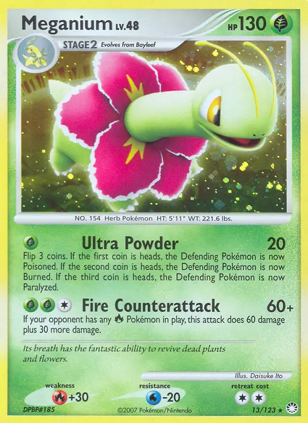 Meganium, Mysterious Treasures #13