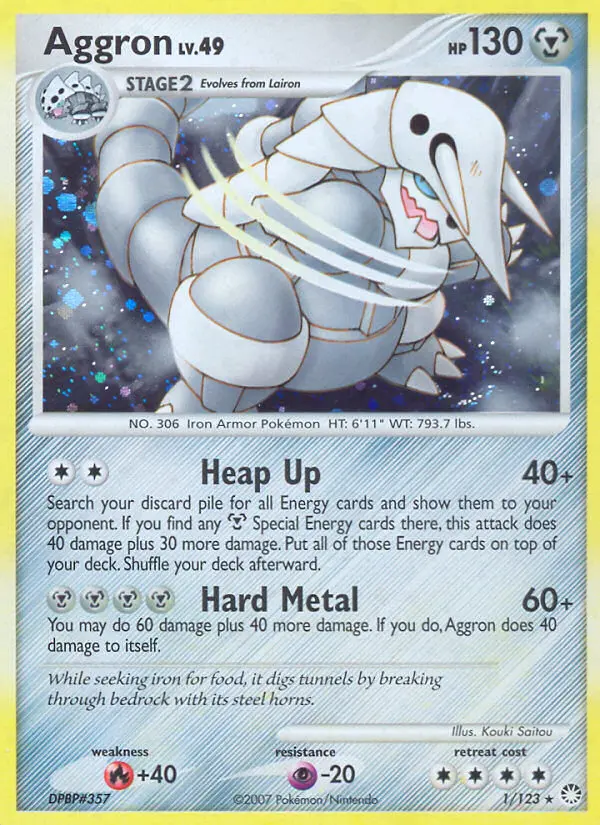Aggron, Mysterious Treasures #1