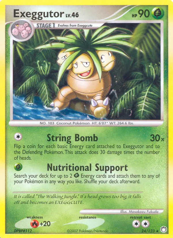 Exeggutor, Mysterious Treasures #24