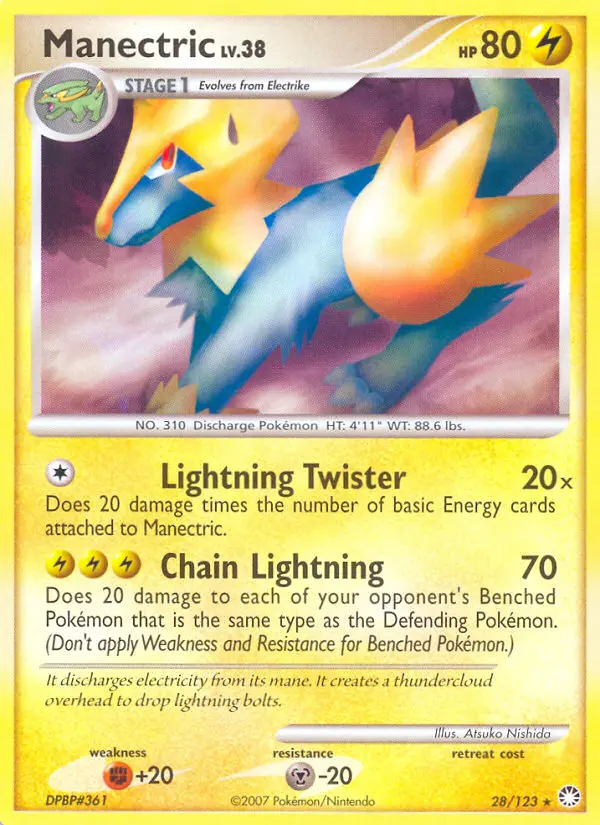 Manectric, Mysterious Treasures #28