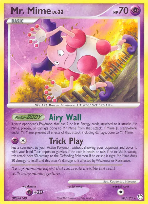 Mr. Mime, Mysterious Treasures #30