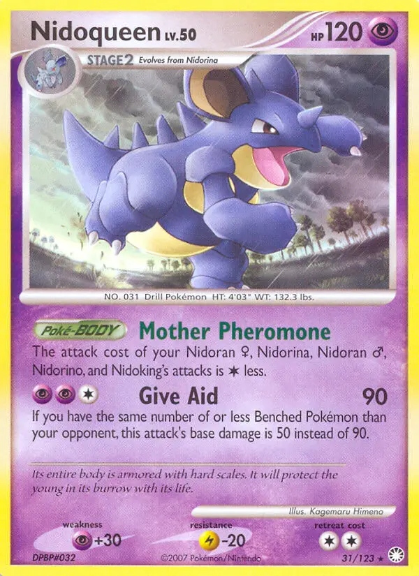 Nidoqueen, Mysterious Treasures #31