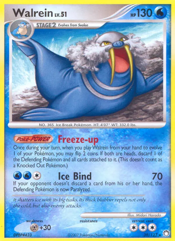 Walrein, Mysterious Treasures #39
