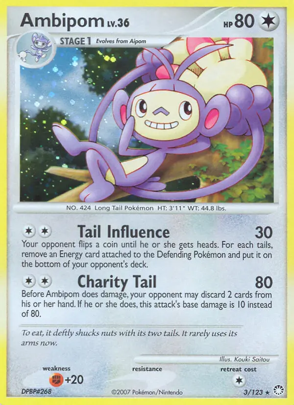 Ambipom, Mysterious Treasures #3