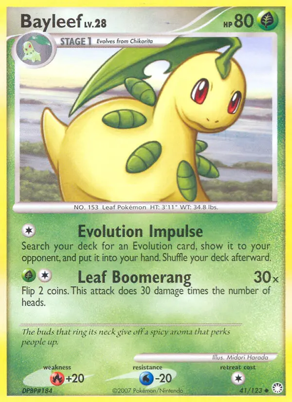 Bayleef, Mysterious Treasures #41