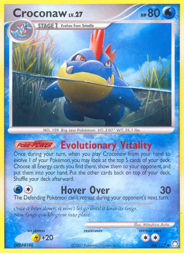 Croconaw, Mysterious Treasures #44