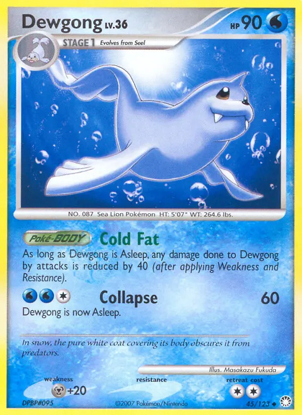 Dewgong, Mysterious Treasures #45