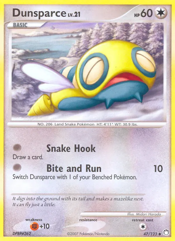 Dunsparce, Mysterious Treasures #47