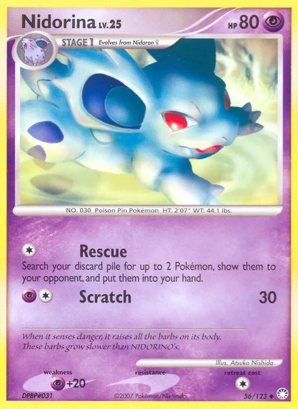 Nidorina, Mysterious Treasures #56