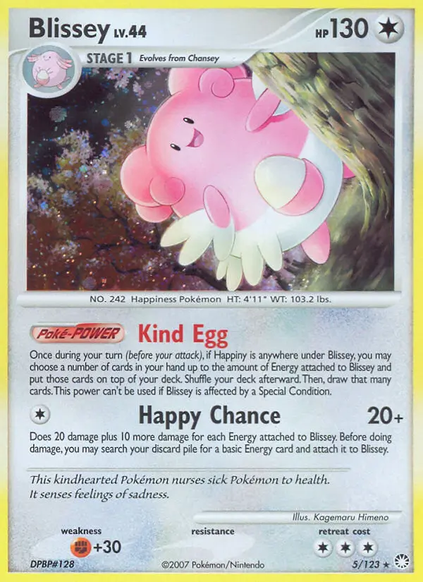 Blissey, Mysterious Treasures #5