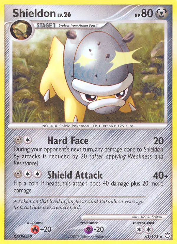 Shieldon, Mysterious Treasures #63