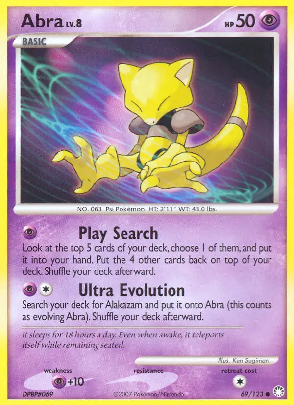 Abra, Mysterious Treasures #69