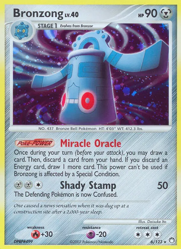 Bronzong, Mysterious Treasures #6