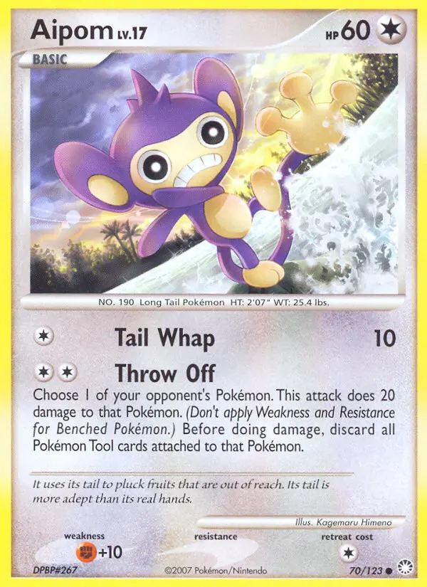 Aipom, Mysterious Treasures #70