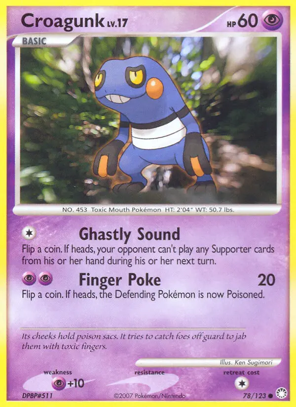 Croagunk, Mysterious Treasures #78
