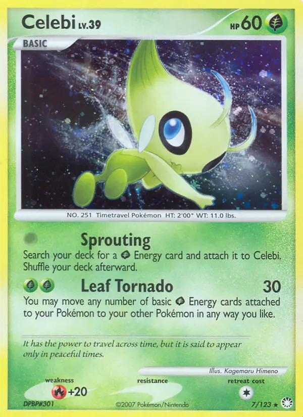 Celebi, Mysterious Treasures #7