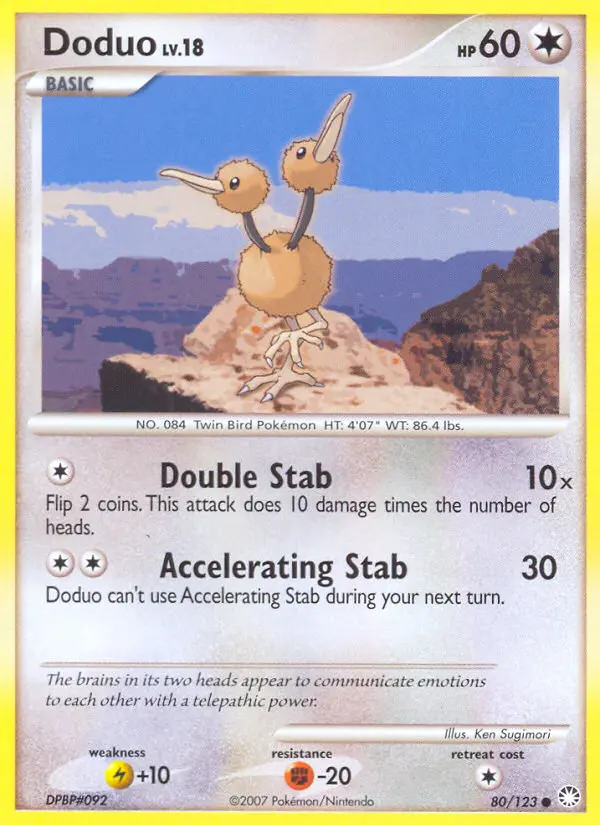 Doduo, Mysterious Treasures #80